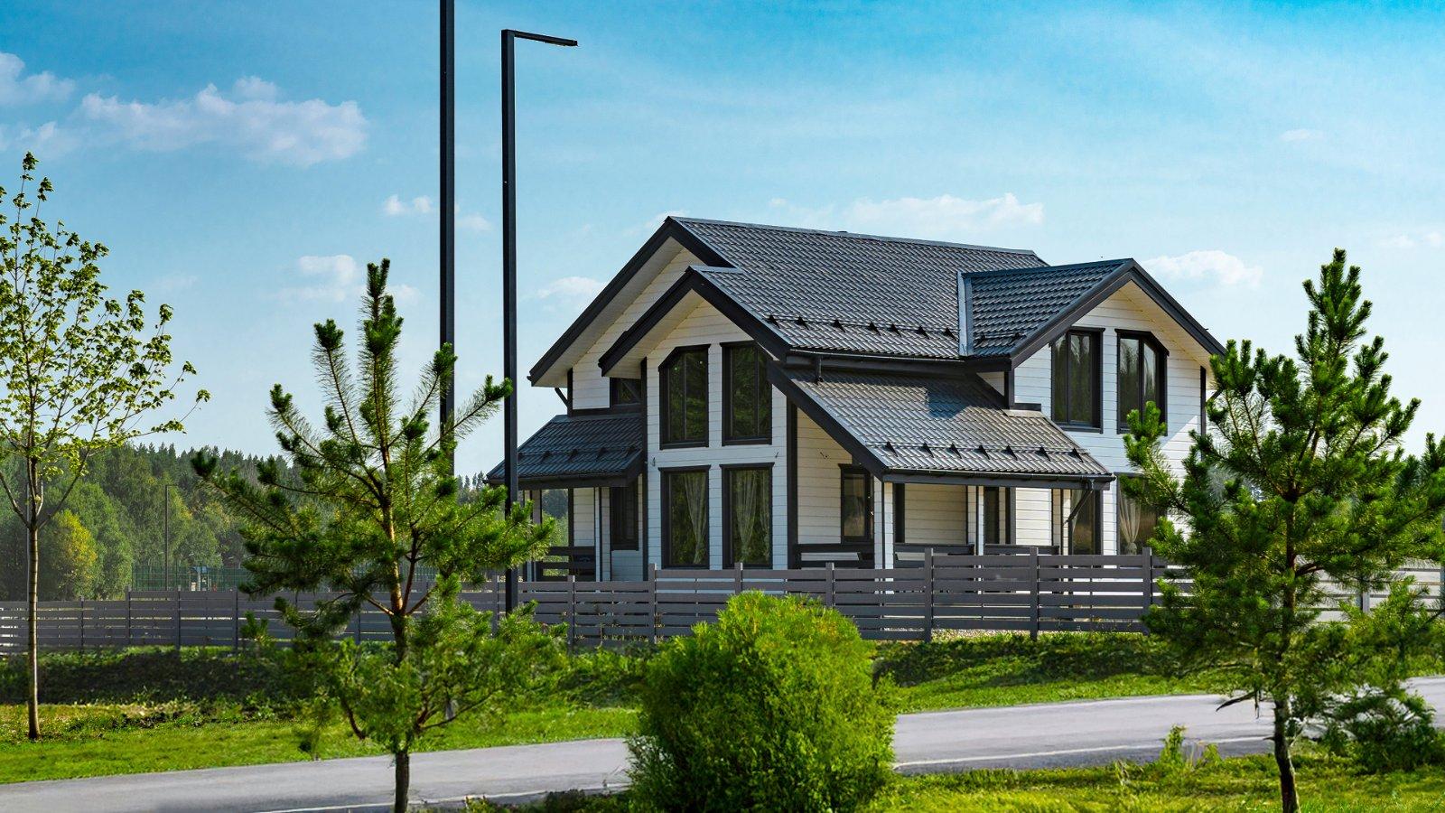 Загородный дом в посёлке Bayside Residence на берегу Можайского водохранилища
